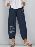 Tiveli Floral Wide-Leg Trousers – Effortless Boho Comfort, All Day Long