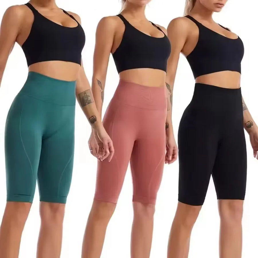 Tiveli Seamless Biker Shorts – Naked-Feel Comfort for Every Move
